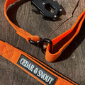 Ranger Anti Tangle Dog Lead - Orange