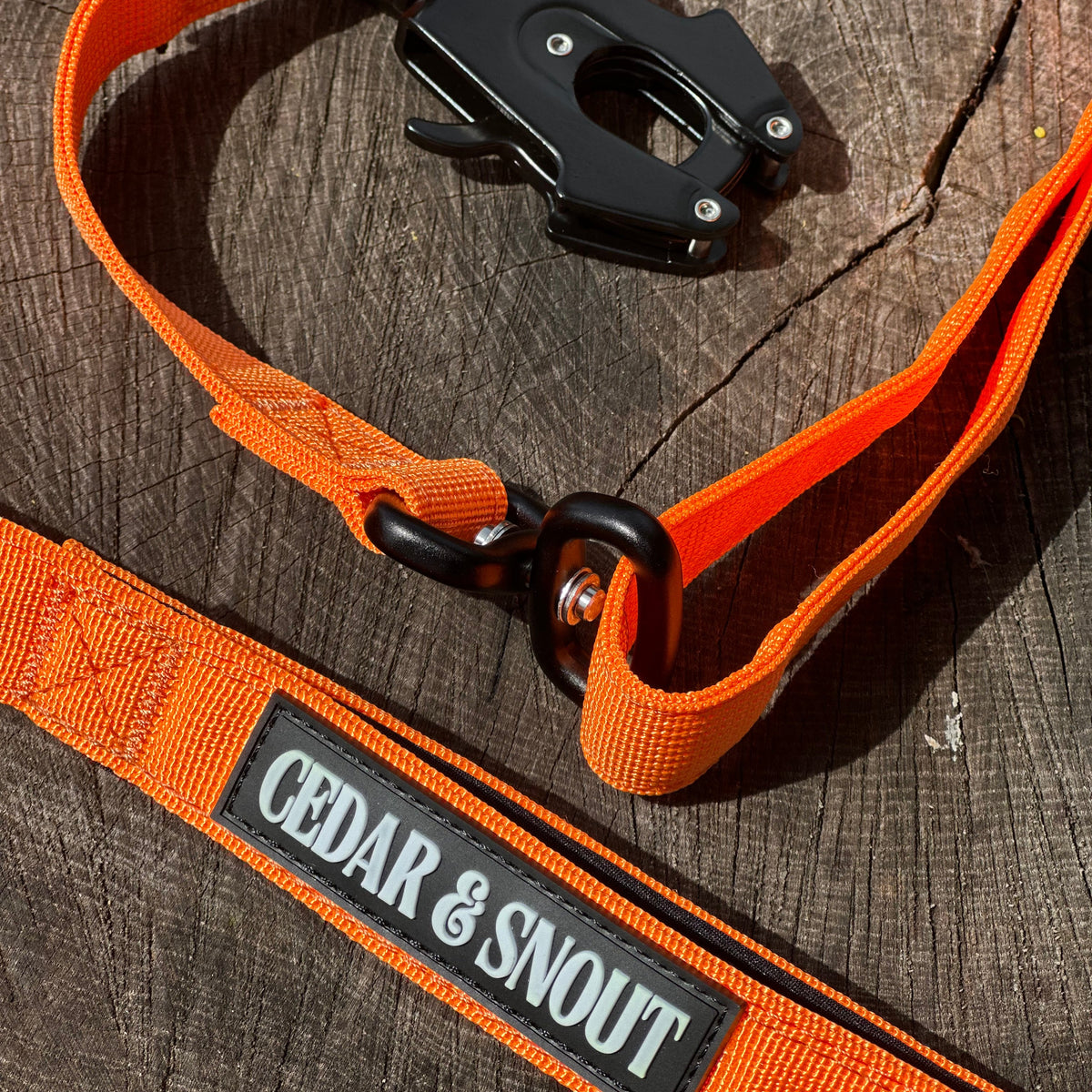 Ranger Anti Tangle Dog Lead - Orange