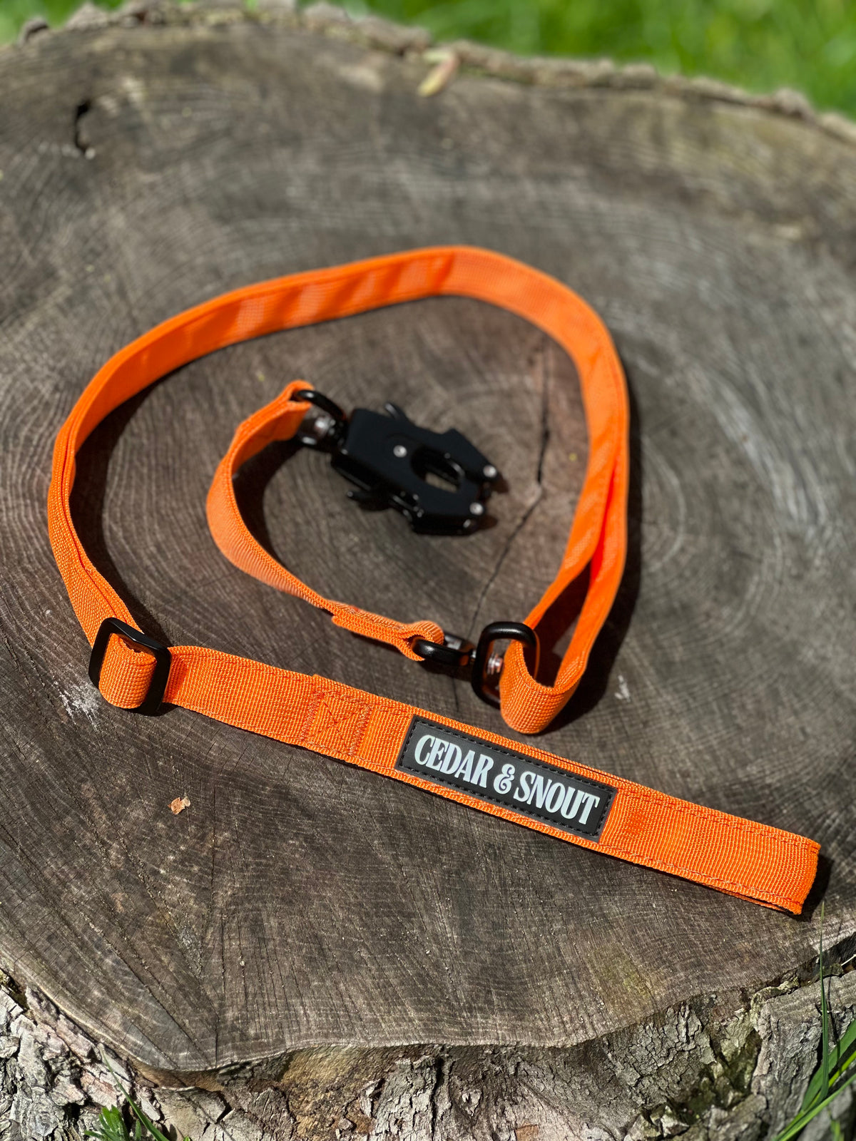 Ranger Anti Tangle Dog Lead - Orange